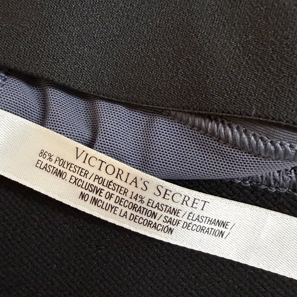 Victoria’s Secret VICTORIA SPORT Bra Women’s M Gray / Black Racerback Logo - Picture 6 of 6
